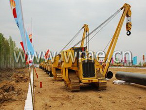 Pipelayer PMG40G in work site