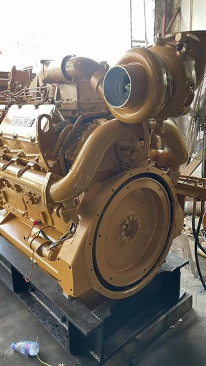 used CAT 3412 marine engine