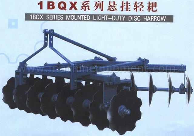 1BQX SERIES MOUNTED LIGHT-DUTY DISC HARROW