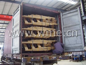 Pallet jack container shipment