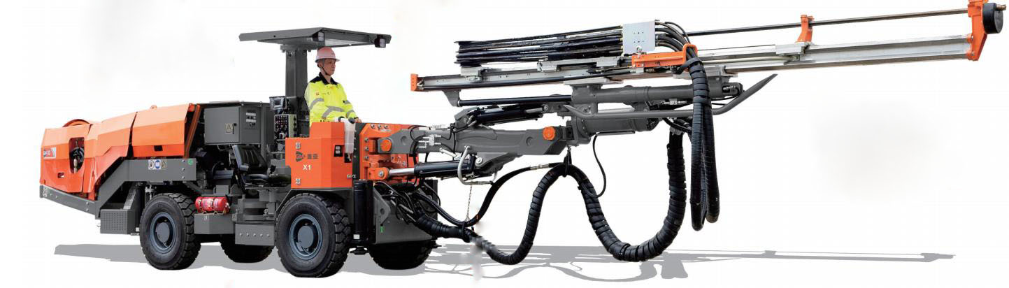 GIA X1 Mine Hydraulic Tunneling Jumbo