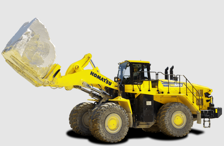 WA600-8 Stone Handler - Komatsu WA600-8 Stone Handler - Komatsu Wheel Loaders