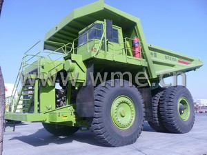 NHL NTE150 mining dump truck