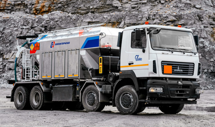 MZV-16 - NPGM MZV-16 - NPGM Explosive Mixing Charging Truck
