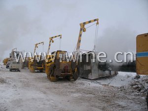 Pipelayer PMG20 in work site