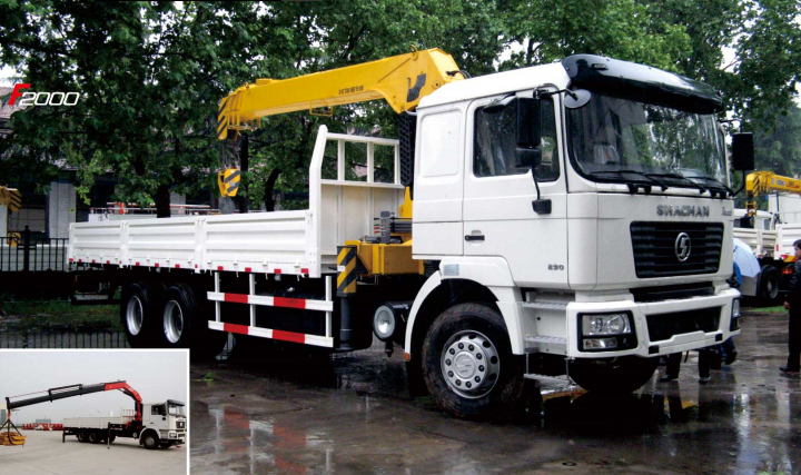 China SHACMAN F Series - SHACMAN F2000 Crane Truck