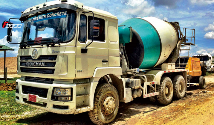 China SHACMAN F Series - SHACMAN F3000 Cement Mixer Truck