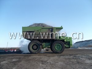 our Terex dump truck after almost 20 years of operation
