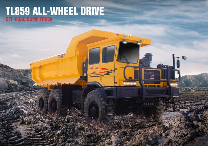 TL859 - Tonly TL859 mining dump truck