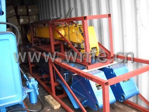 Truck Mounted Crane container shipment