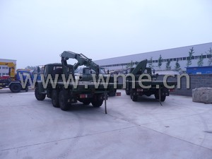 Truck Mounted Crane yard