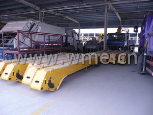 Truck Mounted Crane yard