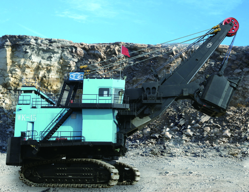 WK-45 - TZCO WK-45 - TZCO Mining Excavator