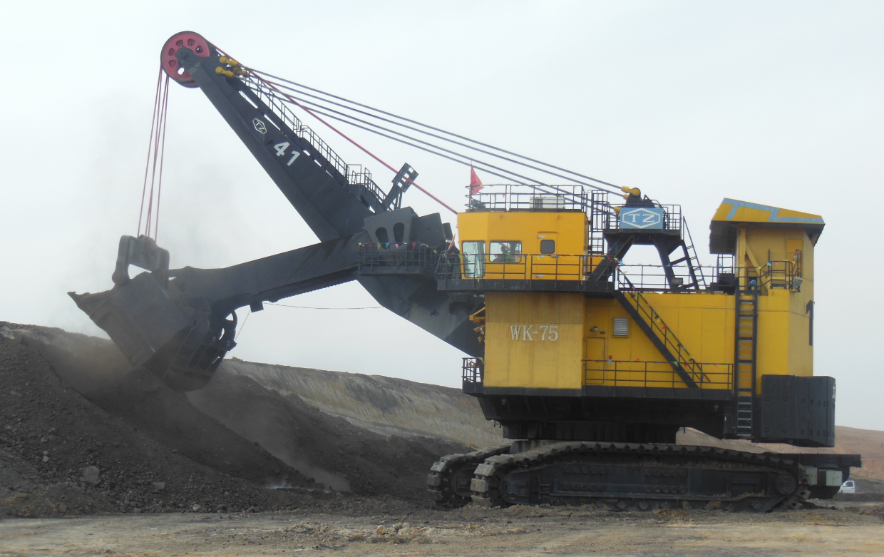 WK-75 - TZCO WK-75 - TZCO Mining Excavator