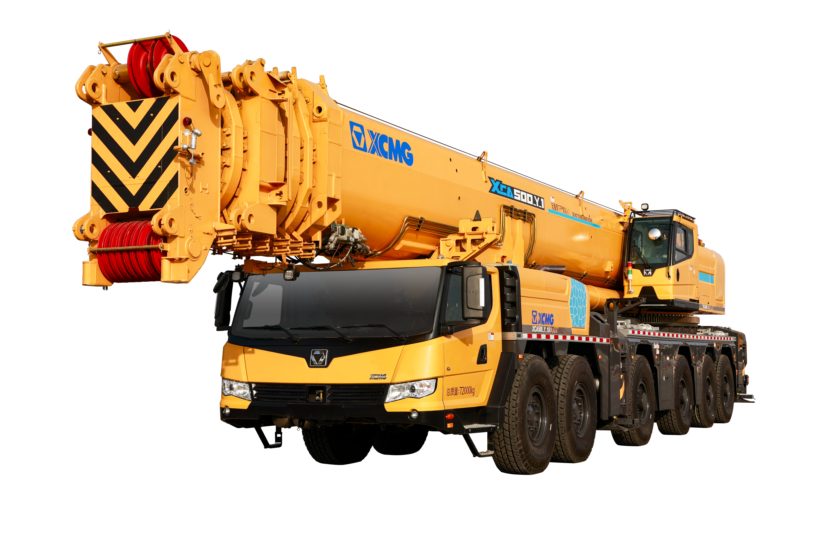 XCA500_Y_1- ISUZU XCA500_Y_1- XCMG All Terrain Crane