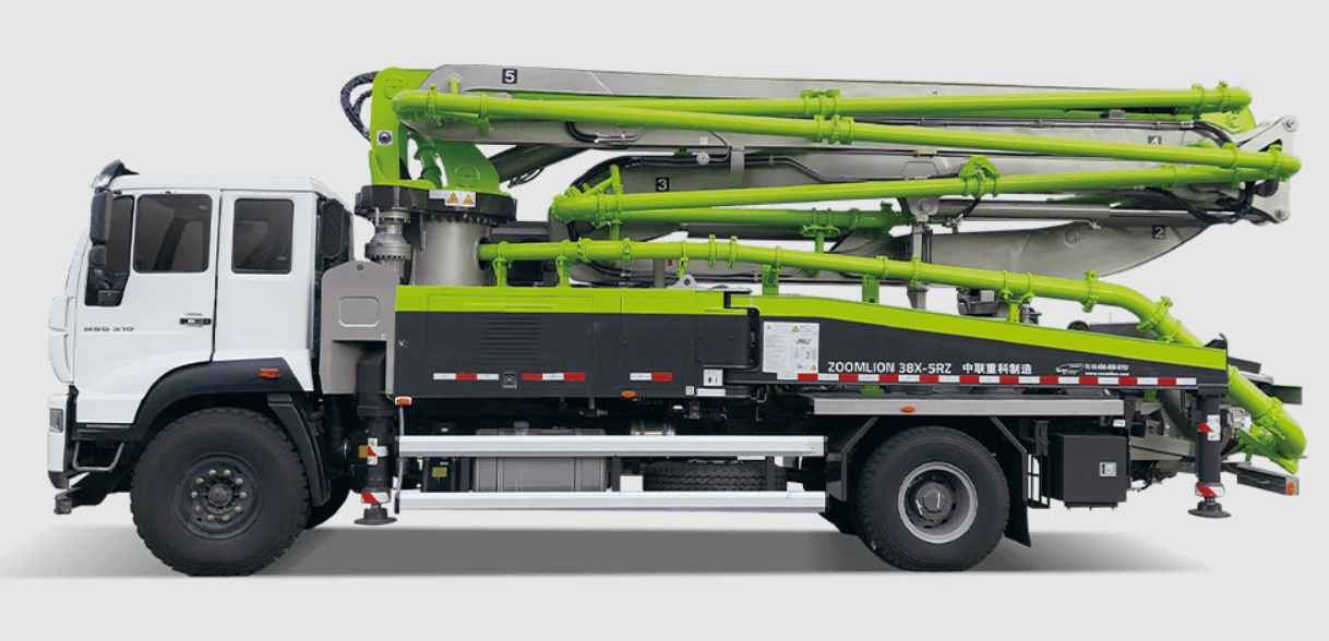 38X-5RZ(Two Axles) - ZOOMLION 38X-5RZ(Two Axles) - ZOOMLION 38X-5RZ(Two Axles) All Terrain Crane