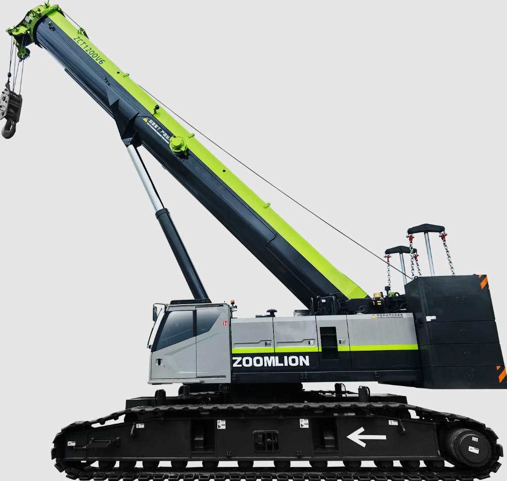 ZCT1200V633 - ZOOMLION ZCT1200V633 - ZOOMLION ZCT1200V633 Telescopic Crawler Crane