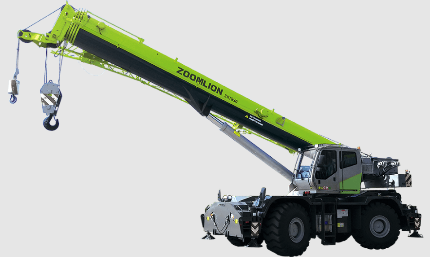 ZRT850D542 - ZOOMLION ZRT850D542 - ZOOMLION ZRT850D542 Rough Terrain Crane