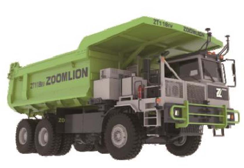 ZT118EV - ZOOMLION ZT118EV -ZOOMLION ZT118EV mining dump truck