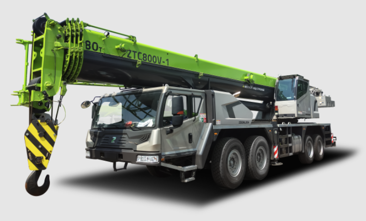 ZTC800V552-1C - ZOOMLION ZTC800V552-1C - ZOOMLION ZTC800V552-1C Truck Crane